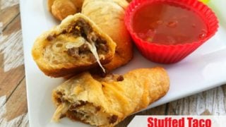 Stuffed Taco Crescent Rolls