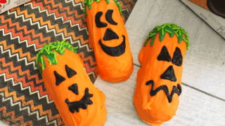 Halloween Jack O Lantern Twinkies