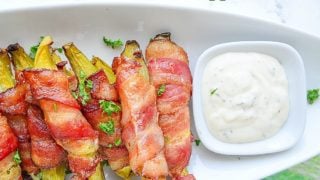 Bacon Wrapped Pickles