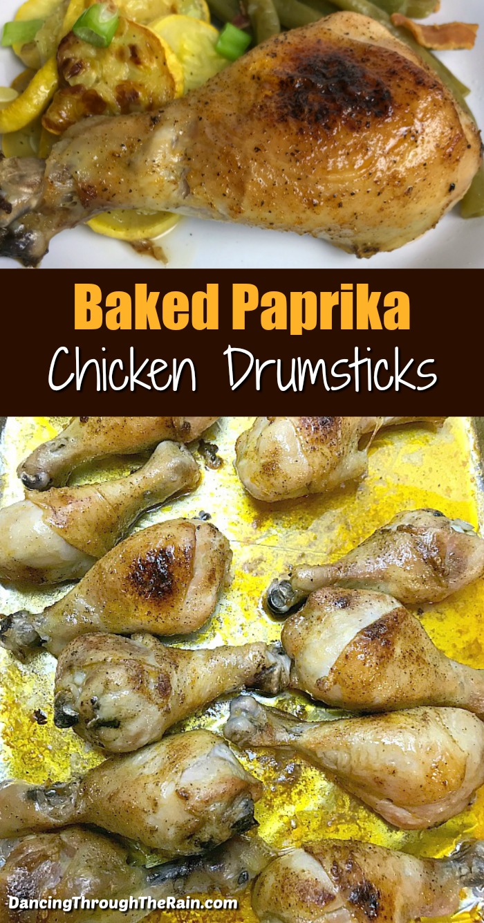 Smoked Paprika Chicken Drumsticks Dancing Through the Rain
