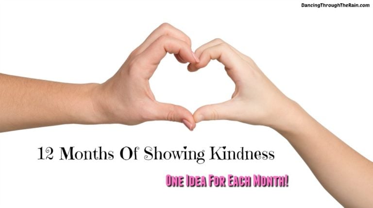 12 Months Of Showing Kindness – One Task Per Month