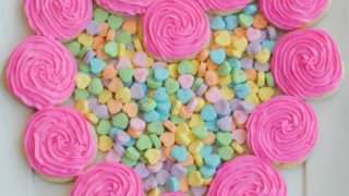 Heart-Shaped Cookie Wreath