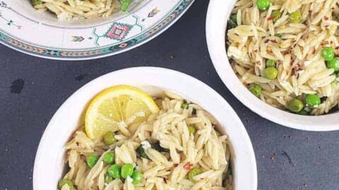 Image for Creamy Orzo with Lemon and Peas