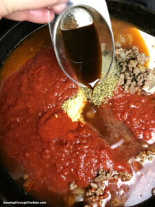 Homemade Beefaroni Casserole With Cheese - Dancing Through the Rain