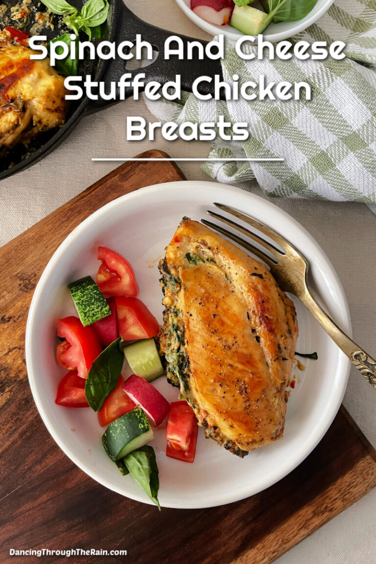 Spinach And Cheese Stuffed Chicken Breasts Dancing Through the Rain