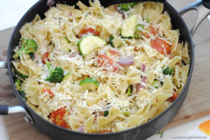 Pasta Primavera Recipe - Light And Easy - Dancing Through the Rain